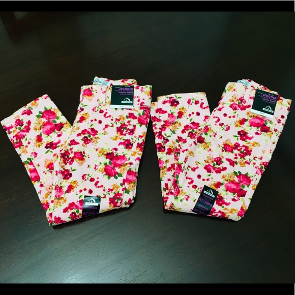 Jordache Other - 🆕 Girl’s floral jeggings-2pair